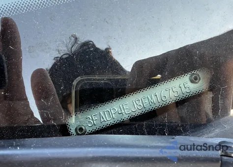 2015 Ford Fiesta Se из США, поврежденный, VIN 3FADP4EJ8FM167515